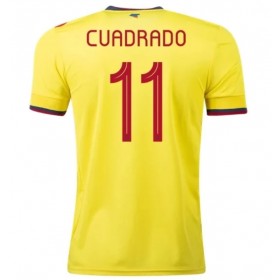 Camisolas de futebol Colômbia Cuadrado 11 Equipamento Principal 2021 Manga Curta